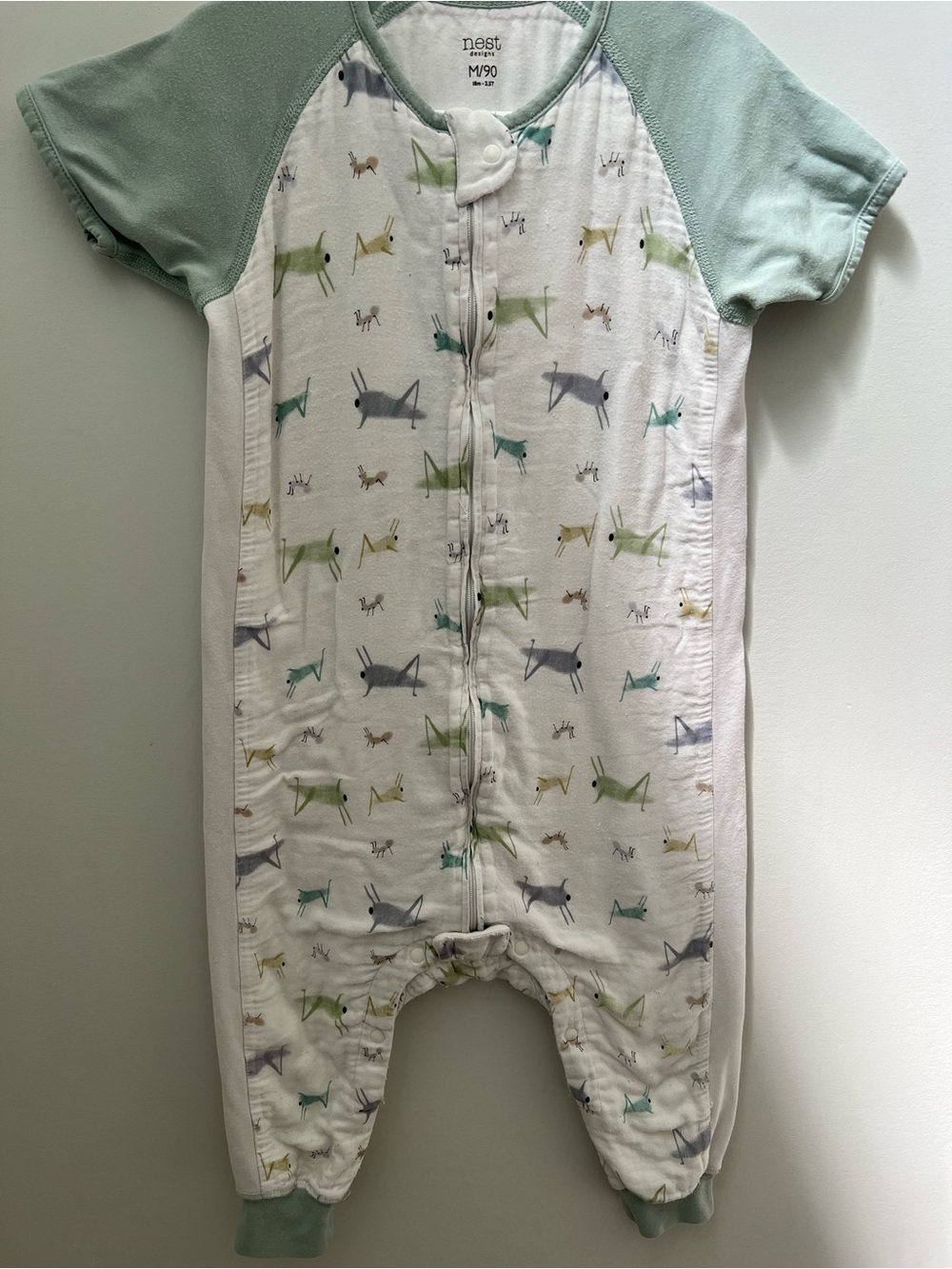NEST designs kids soft pyjama bug print